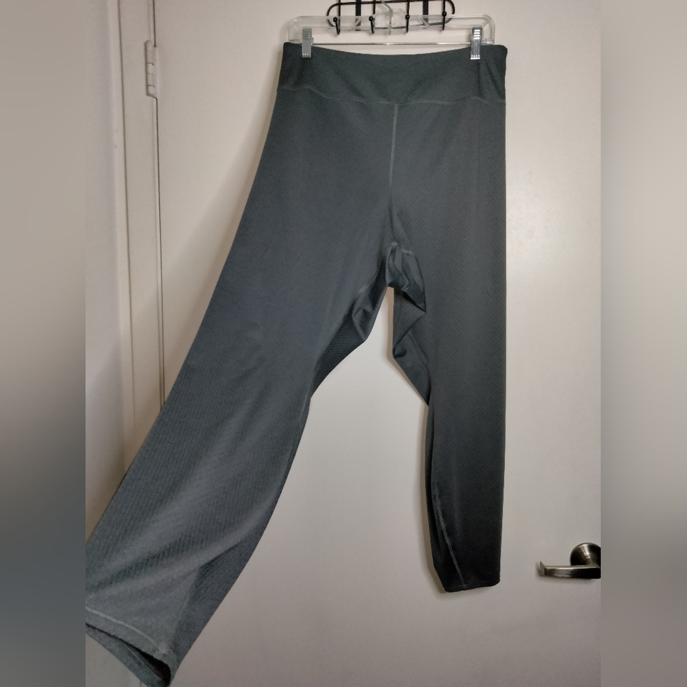 REI Co-op (Size 3XL) Dark Gray Stretch Tummy Control Athletic Pull-on Leggings